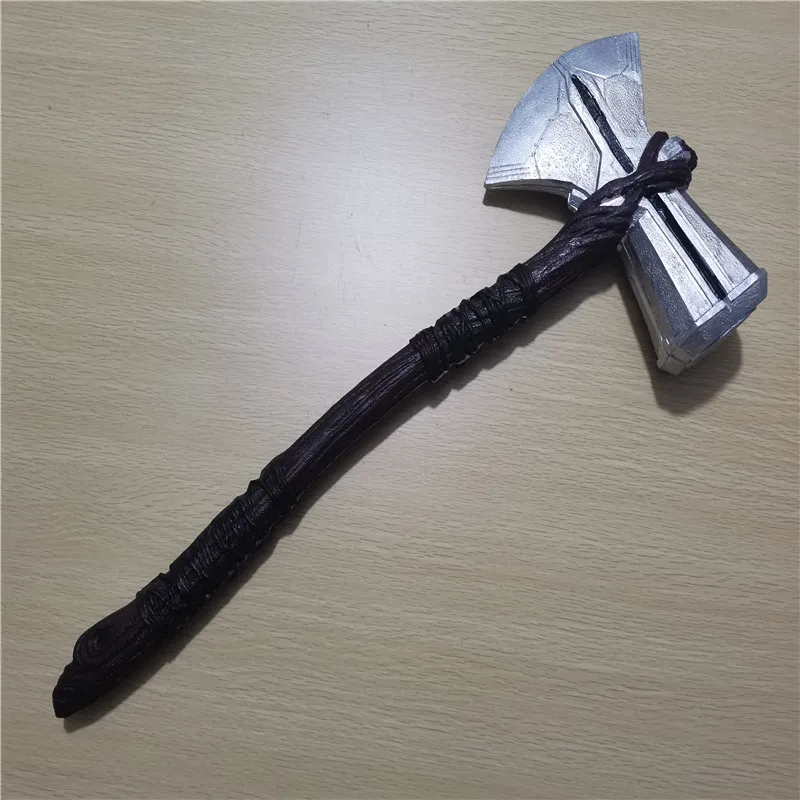 

Cosplay 1:1 Axe Hammer Prop Role Playing Movie Hammer Axe Safety PU Weapon Halloween Gift 72cm