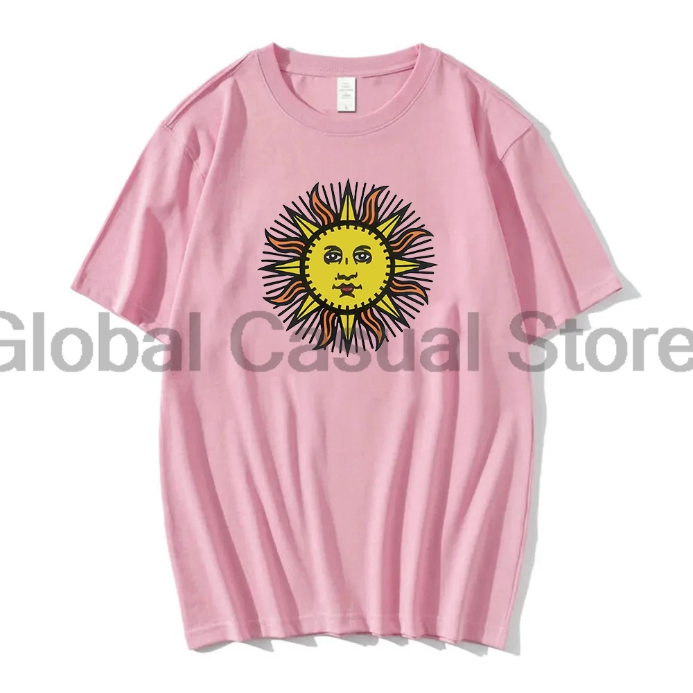 Футболка с надписью I Seen the TV светящаяся принтом из фильма ужасы и лицом от солнца