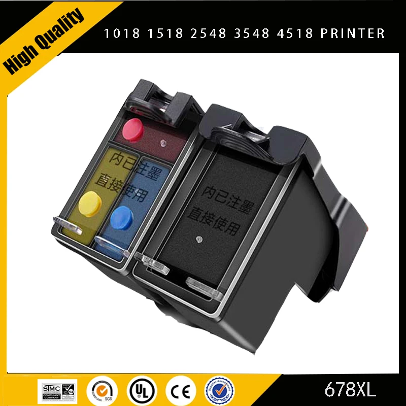 

Картриджи для принтера hp 678 XL Diskjet 678 2515 3515 1018 1518 2548 3548 4518