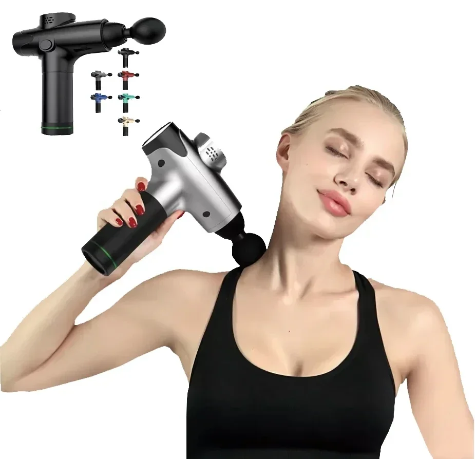 Фото European standard brushless fascia gun 24V 2500-6800mAh massage gun battery pack electric silent neck mask massager battery №4