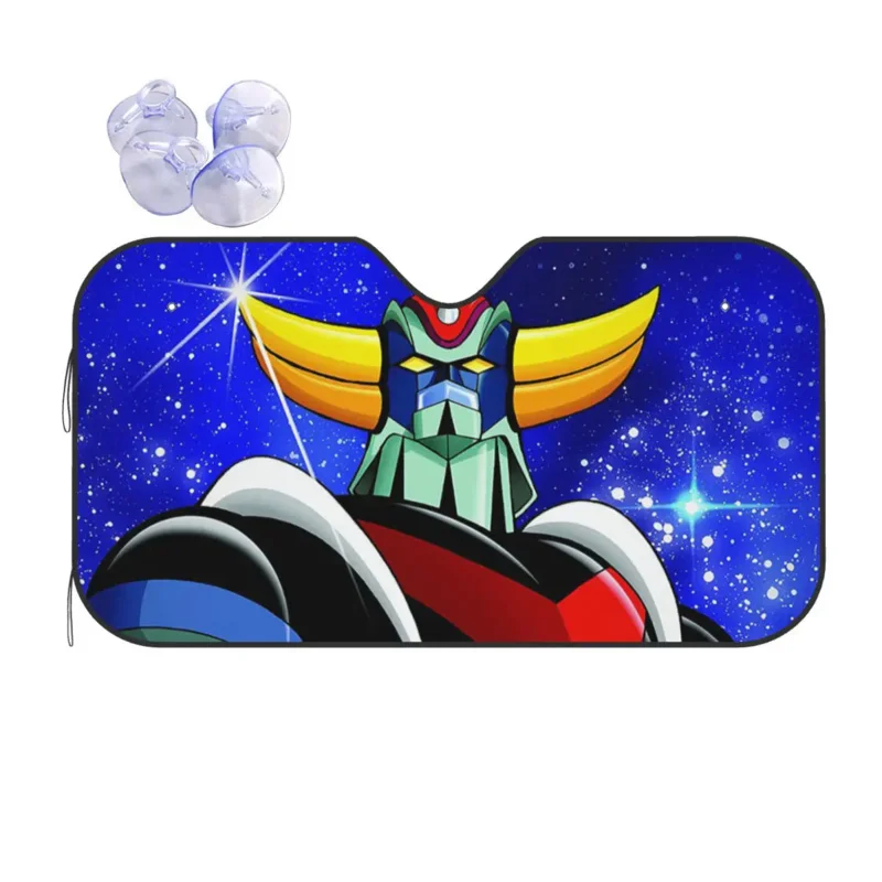 

Goldorak Actarus UFO робот-грендар, солнцезащитный козырек, ветровой экран Mazinger Z, аниме, автомобильный передний козырек, автомобильный солнцезащитный козырек, тепловой отражатель
