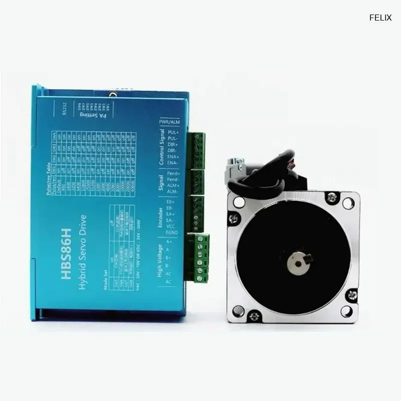 HBS860H Высокая точность серво-двигатель в комплекте с энкодеком шаговый двигатель