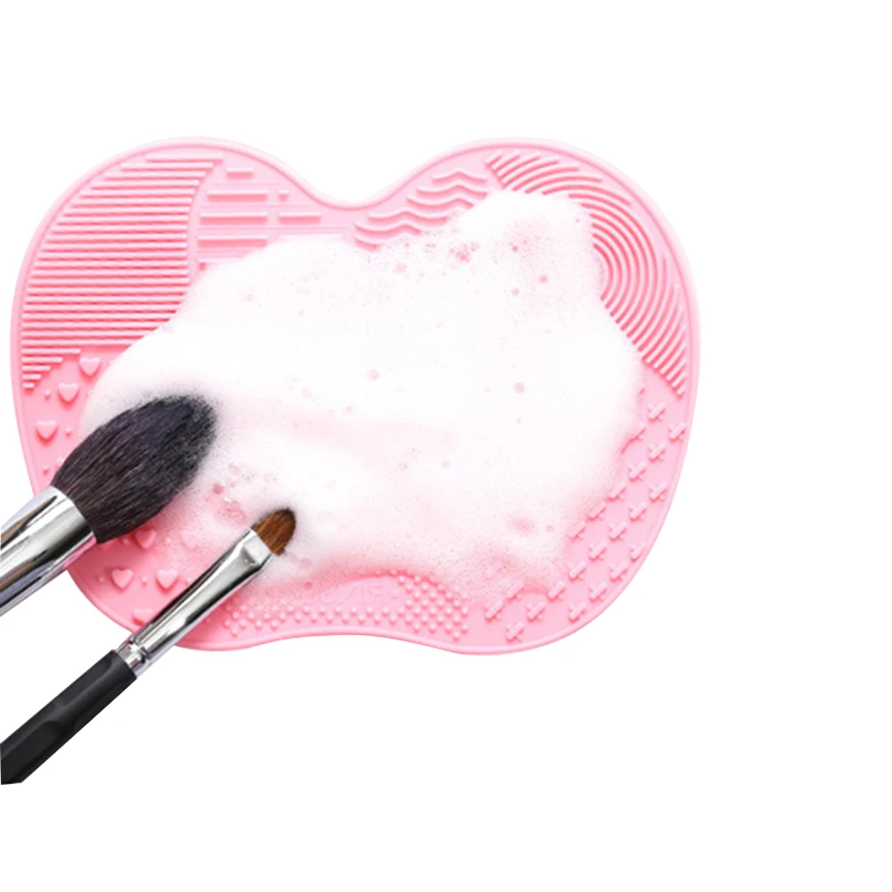 

1Pcs Silicone Makeup Brush Cleaner Pad Make Up Washing Brush Gel Cleaning Mat Foundation Women Makeup Brush Scrubber Board Tool
