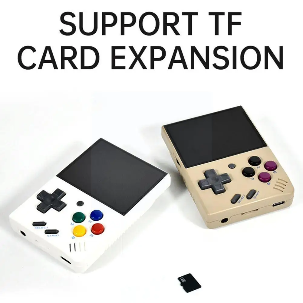 

Miyoo Retro Video Game Console Protable Mini Pocket Handheld Gaming Consoles Built-in 2500 Classic Games 2.8 Inch Ips For K N7w8