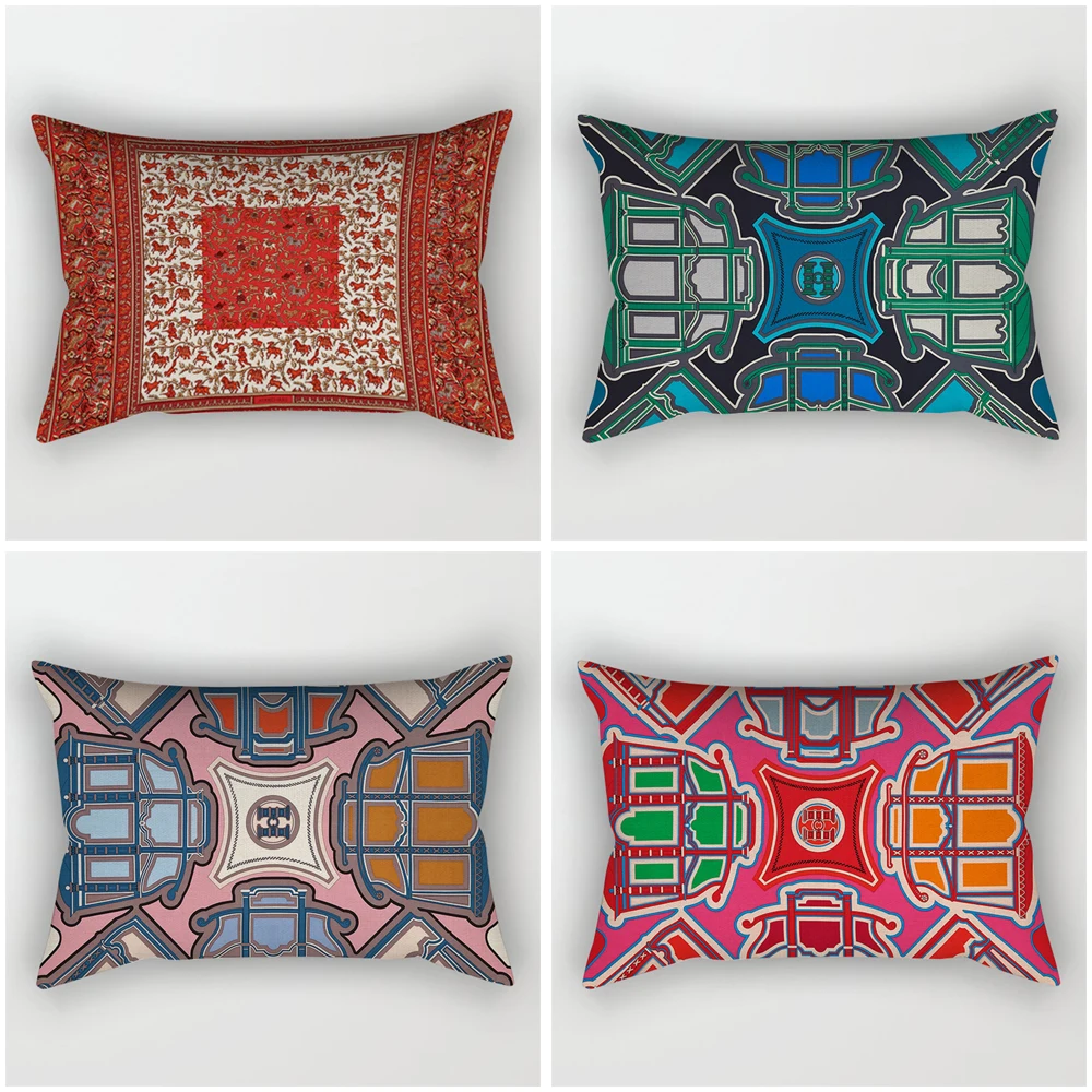 

Декоративный чехол для диванной подушки в скандинавском стиле, 40x60 см