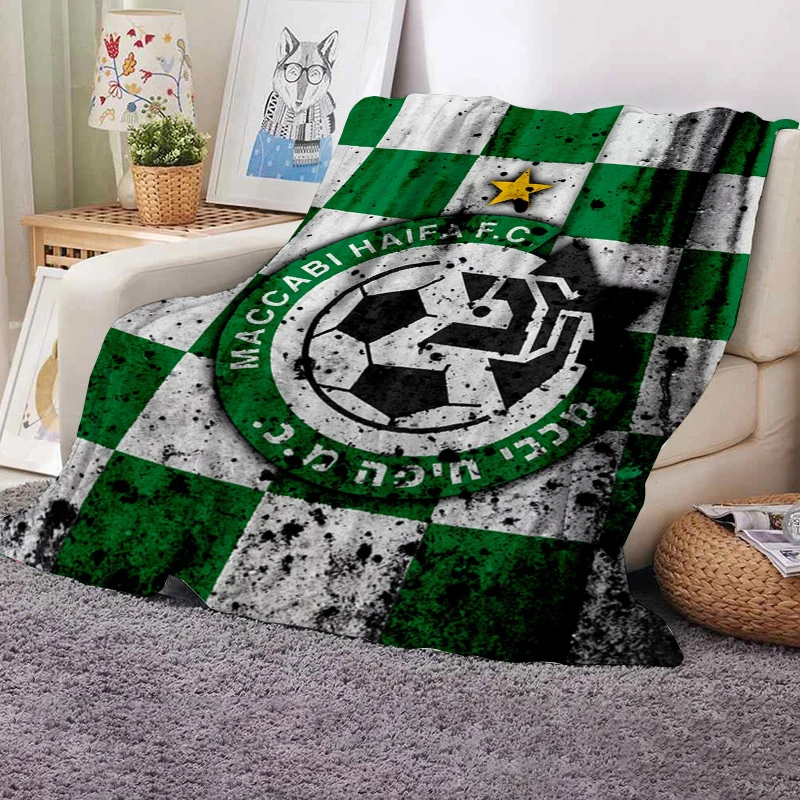 

Kawaii Blanket Sofa Summer Maccabis Haifa Fluffy Soft Blankets For Winter Boho Home Decor Bedroom Decoration Throw Decorative