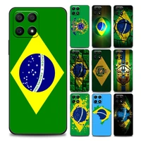 flag of brazil phone case for honor 8x 9s 9a 9c 9x lite 9a 50 10 20 30 pro 30i 20s6 15 soft silicone
