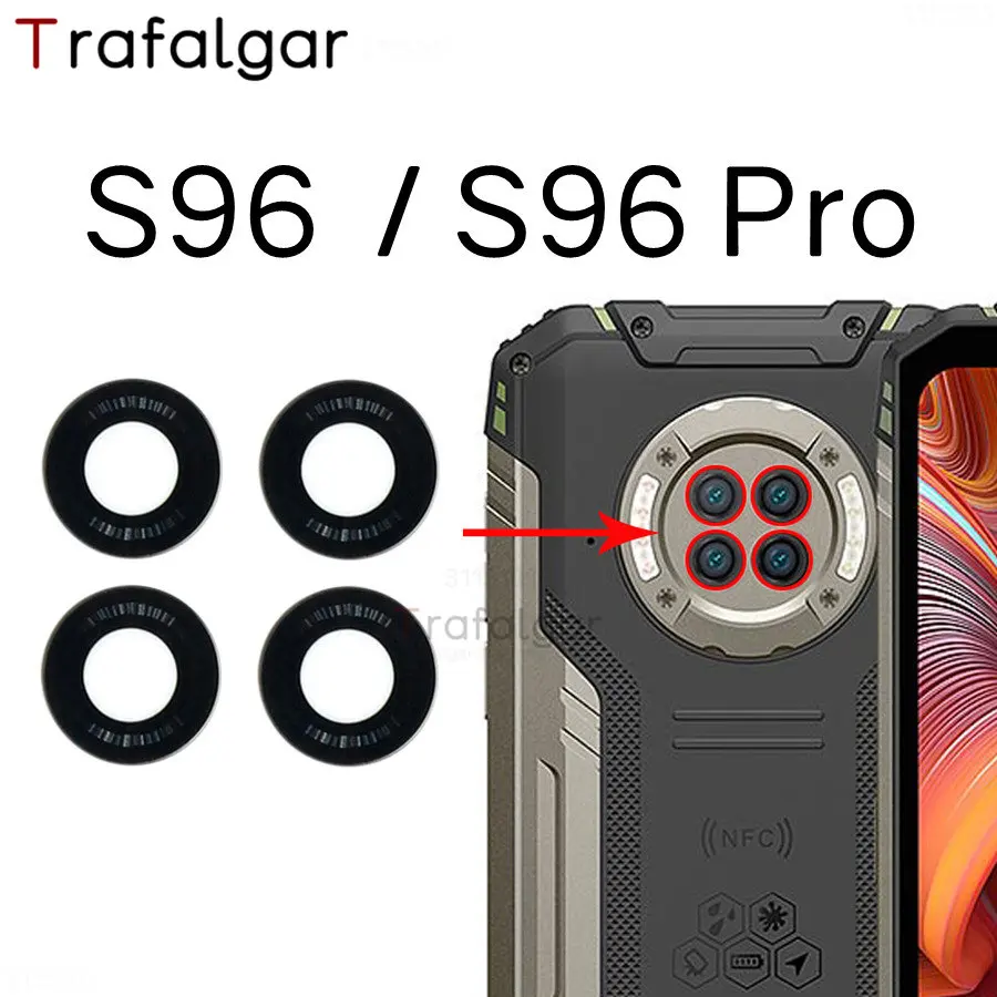 Стекло для задней камеры Doogee S96 Pro замена стеклянной крышки объектива с клейкой