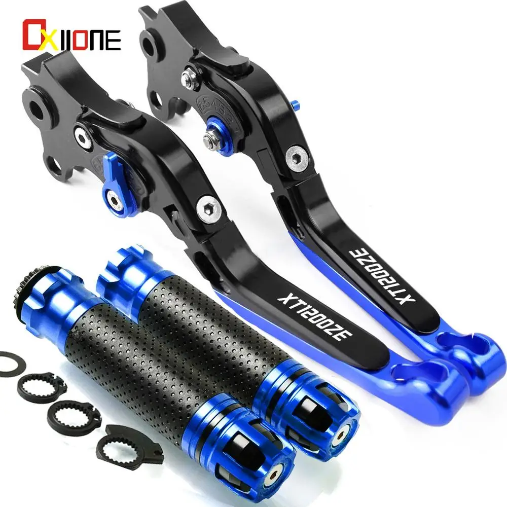 

Motorcycle Brake Clutch Levers Handlebar grip Handle Hand Grips For Yamaha SUPER TENERE/ XT1200ZE 2012 2013 2014 2015 2016