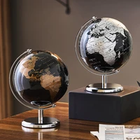 home decoration accessories modern luxury gold globe decoration ornaments study living room decoration accessories educate gift