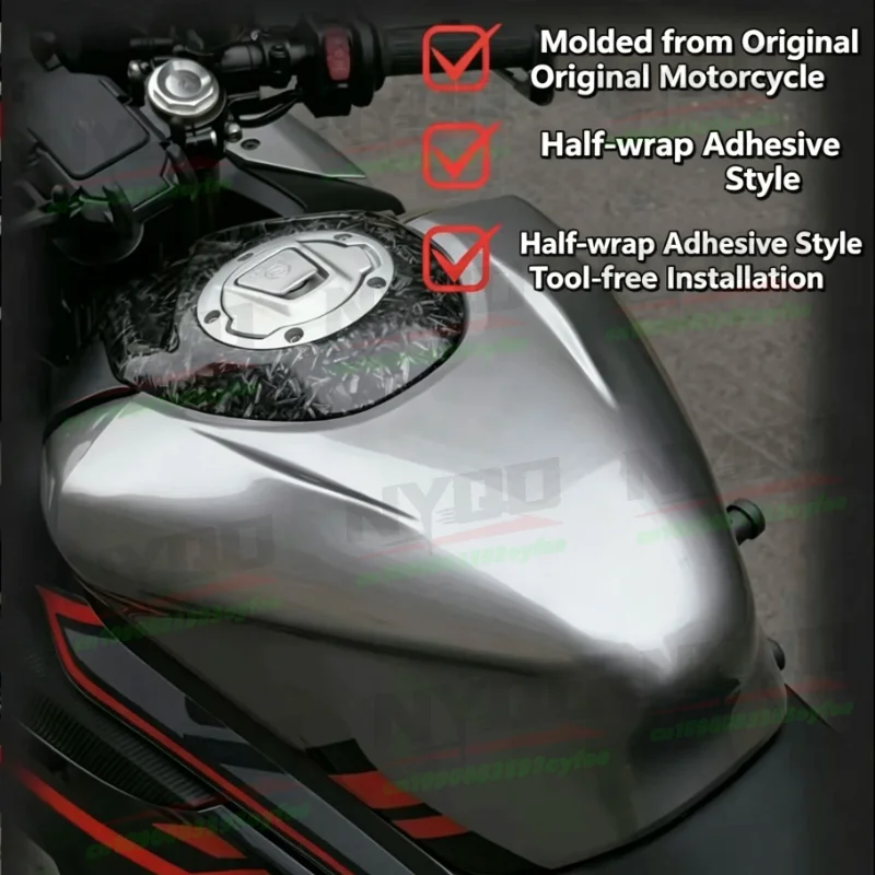 Фото Защита топливного бака для CF 450SR, комплект для гоночной и агрессивной установки, модифицированные детали для 450SRS с полузакрытым корпусом №2