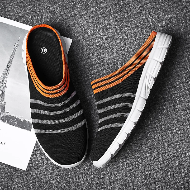 Women Summer Outdoor Sandals Lightweight Slip-on Casual shoes Men Indoor Slippers Soft Breathable