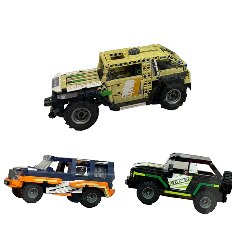 MOC Pantasy G-Patton XT Racing Внедорожник Строительные Блоки Набор 2000 Шт. Игрушка-головоломка