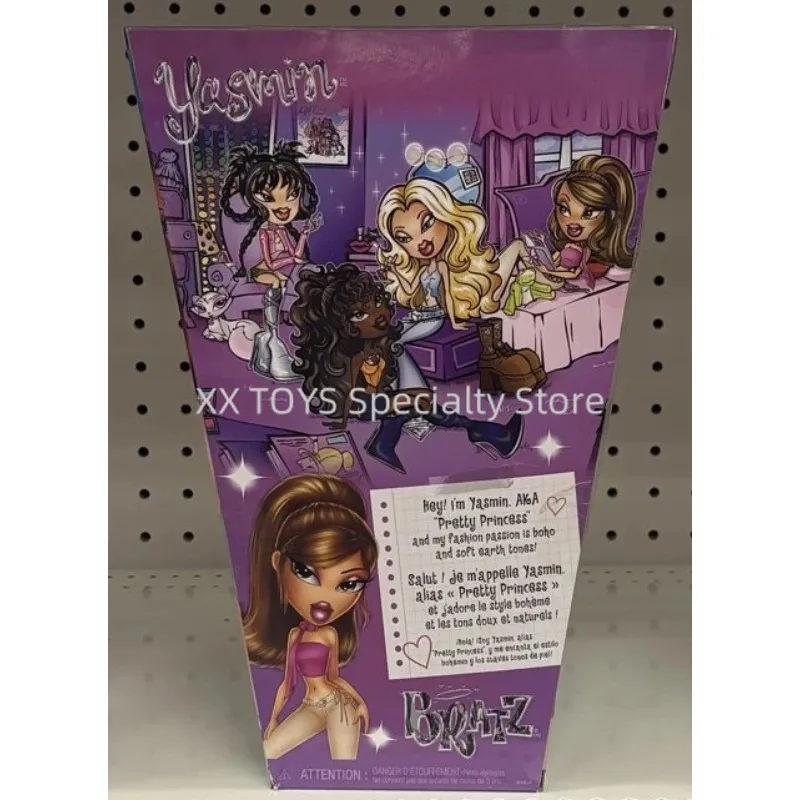 Фото Оригинальные куклы Bratz к 25-летию (2001), переосмысленные: Кло, Джейд, Саша, Язмин. Аксессуары, коллекционные модные платья, подарок для девочек, игрушка. №5