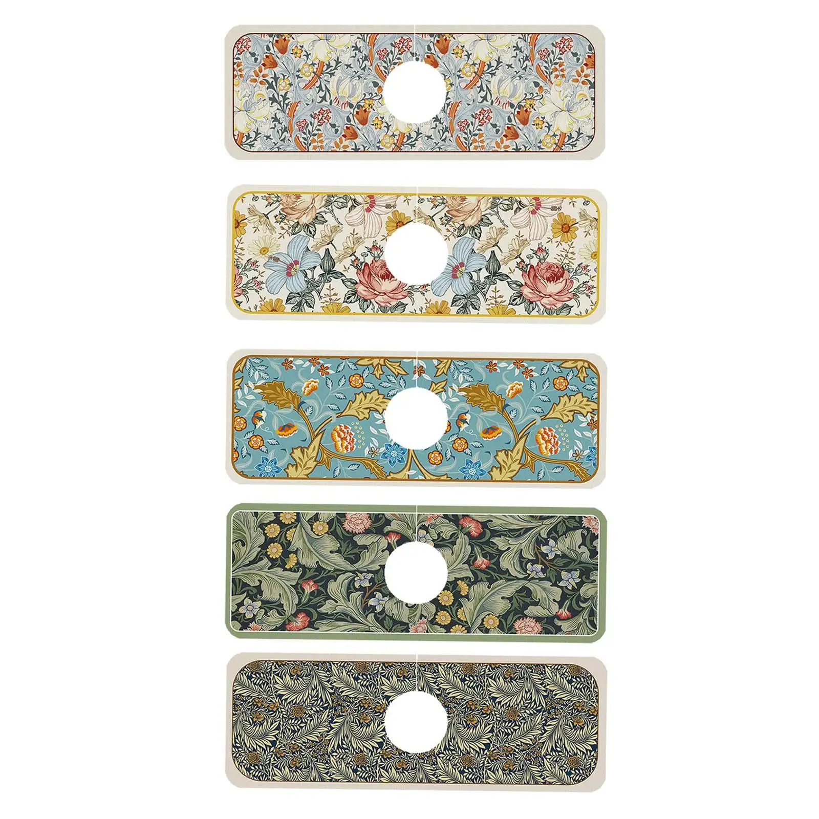 

Резиновый нескользящий коврик для кухонного смесителя, 14 х38 см