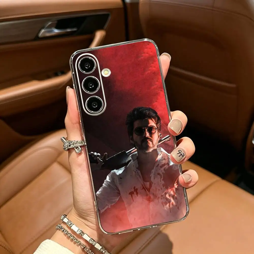 Фото Чехол для телефона Thalapathy Vijay India из прозрачного мягкого силикона для Samsung Galaxy A71, A70, A52, A51, A40, A30 №3