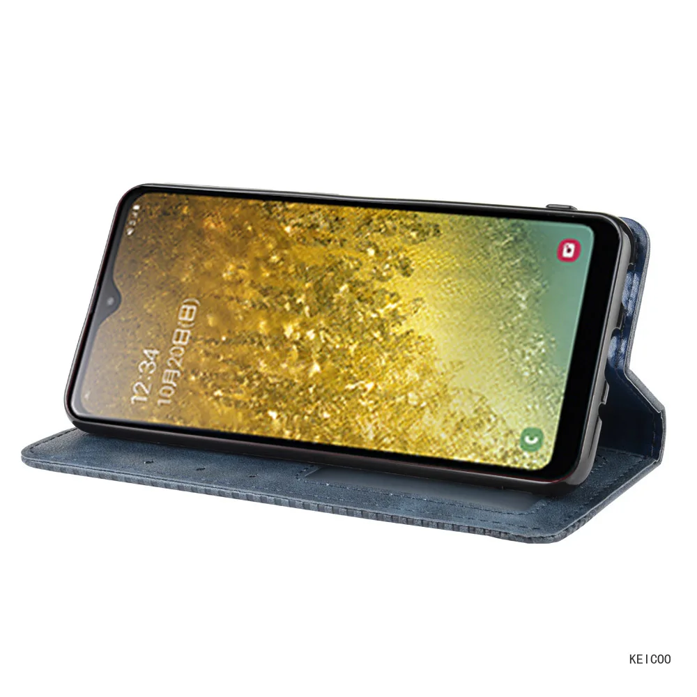 Магнитный кожаный чехол для Samsung Galaxy A20 A21 A22 A30 A41 A51 SC-02M SCV46 SCV43