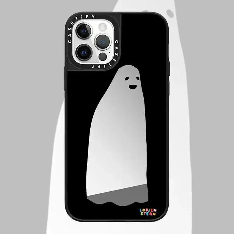 

CASE Fashion Brand Personalized Apple Phone Case 12 13 14 PROMAX Mirror 11 PROMAX Ghost XSMAX Mirror 13 PRO Anti Drop Acrylic