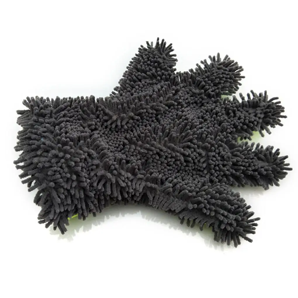 

Car Wash Mitts Microfiber Glove Towels Universal Chenille Detailing Ultra-Luxury Home Use Multifunctional Brush