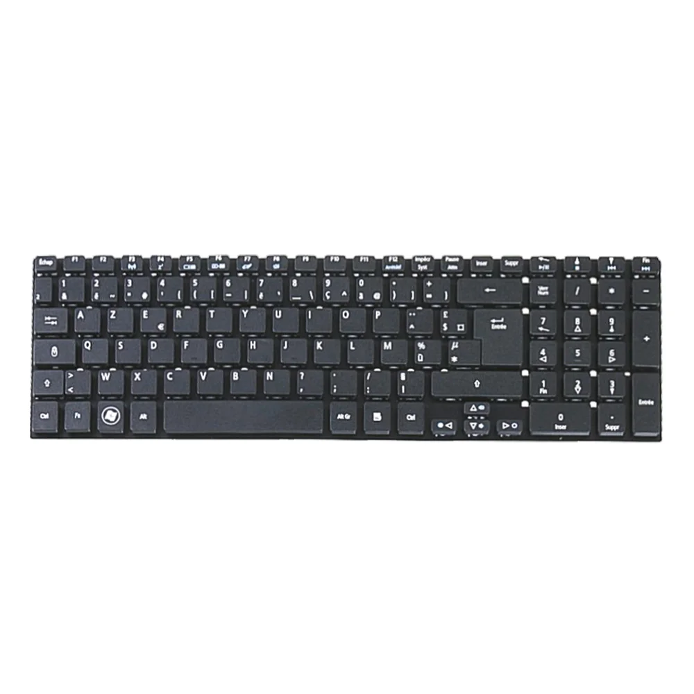 Клавиатура Azerty French совместимая с Acer Aspire E15 E17 без подсветки