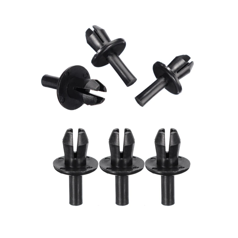 Пластиковые заклепки для бампера VW, брызговиков, порогов и подкладки свода колеса, заклепки для Volkswagen, Skoda, Audi A3, A4, A6, 16186729901C