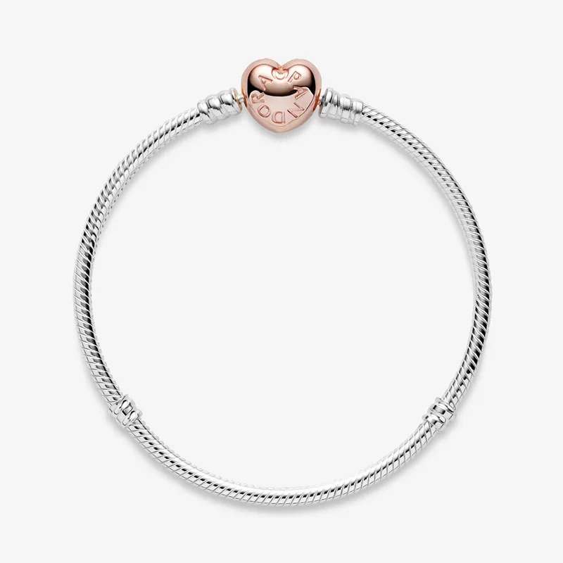 

Браслеты Pandoraes из серебра 925 пробы, оригинальные роскошные серебряные браслеты PANDORAES с кристаллами, блестящий браслет с застежкой в виде сер...