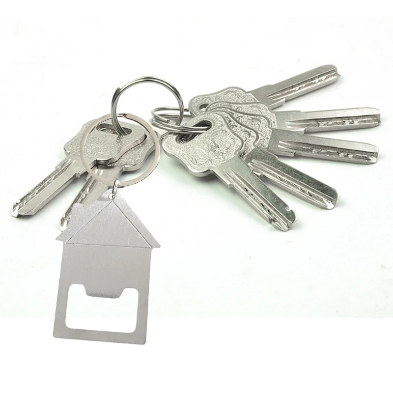 6 шт./компл. брелки для дома металлические Kerings подвеска в форме маленького брелок