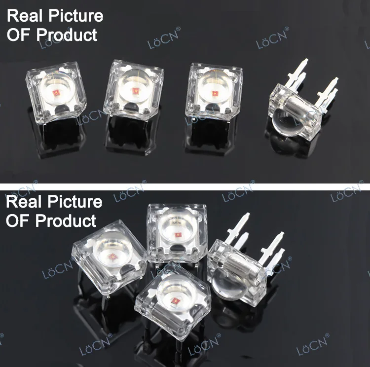 Светодиодные диоды F5 5 мм Piranha 4P 1000 шт