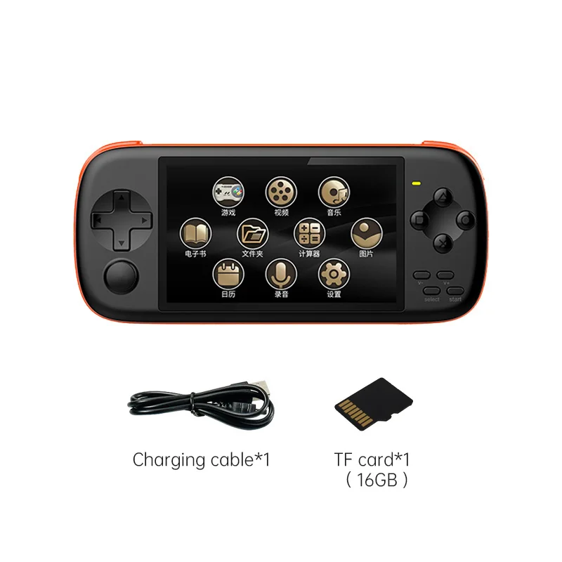 

Портативная игровая консоль POWKIDDY J6, 4,3 дюйма, IPS, HD, 2300 мА, 16 ГБ