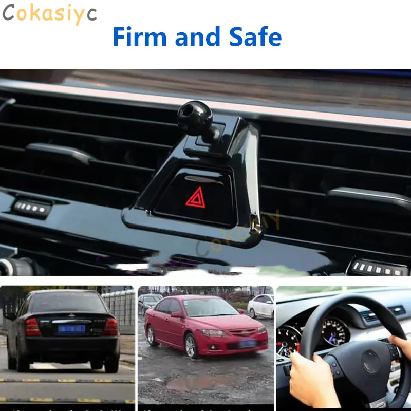 17 мм специальные крепления для Audi A3 8P 8V 8YA S3 RS3 Автомобильный держатель телефона GPS