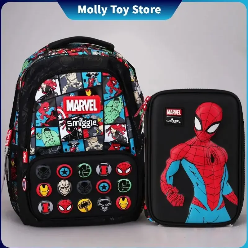 Оригинальный Австралийский рюкзак Smiggle Детские канцелярские принадлежности Marvel