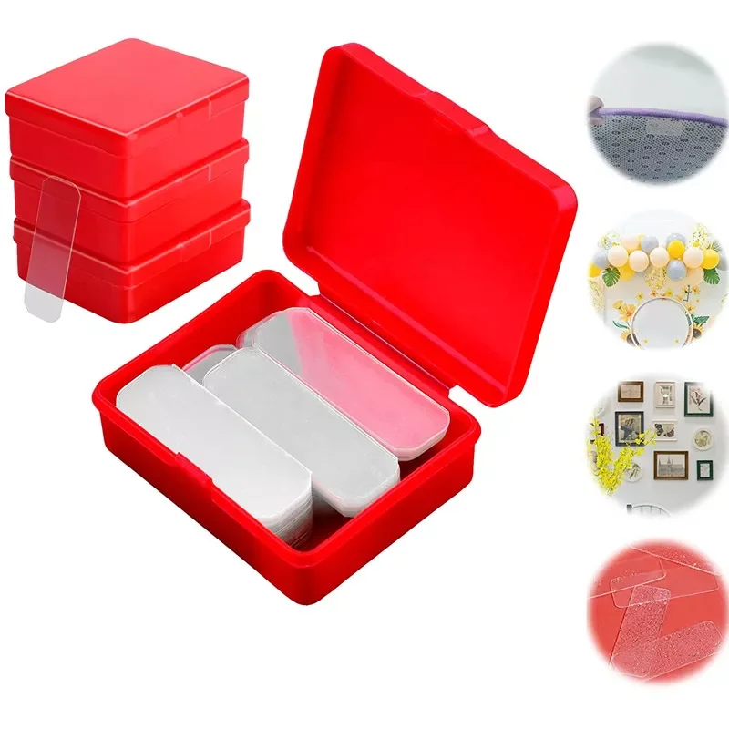 

Double Sided Stickers Tape Transparent Non-marking Strong Adhesion Tapes Easy To Cut High-adhesive Double Faced Tapes