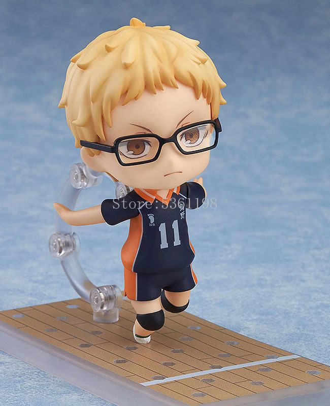 

Фигурка Аниме Haikyuu Kei Tsukishima 616 # Ushijima Wakatoshi 789 # ПВХ экшн-фигурка игрушки Haikyuu Коллекционная модель кукла подарок