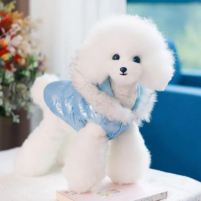 

Winter Clothes For Dogs Warm Dog Down Jacket Waterproof Reversible Pet Clothes Dog Coat Vest Chihuahua French Bulldog Clothing