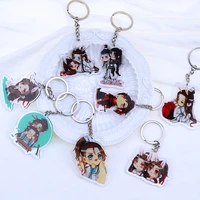 anime keychain grandmaster of demonic cultivation acrylic key chain cosplay keyrings mo dao zu shi pendant fans collection gift