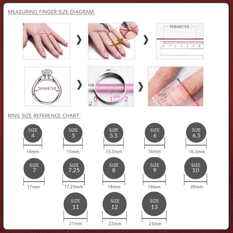 Женщины Мужчины Фэн Шуй Счастливые Кольца Роман Красная Киноварь Привлекают