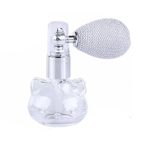 Sanrio HelloKitty блестящий распылитель пластиковый пустой многоразовый портативный сухой порошок спрей флаконы для розлива духов ампиты подарок