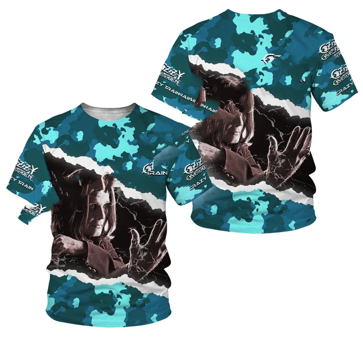 Футболка с 3d принтом OZZY OSBOURNE