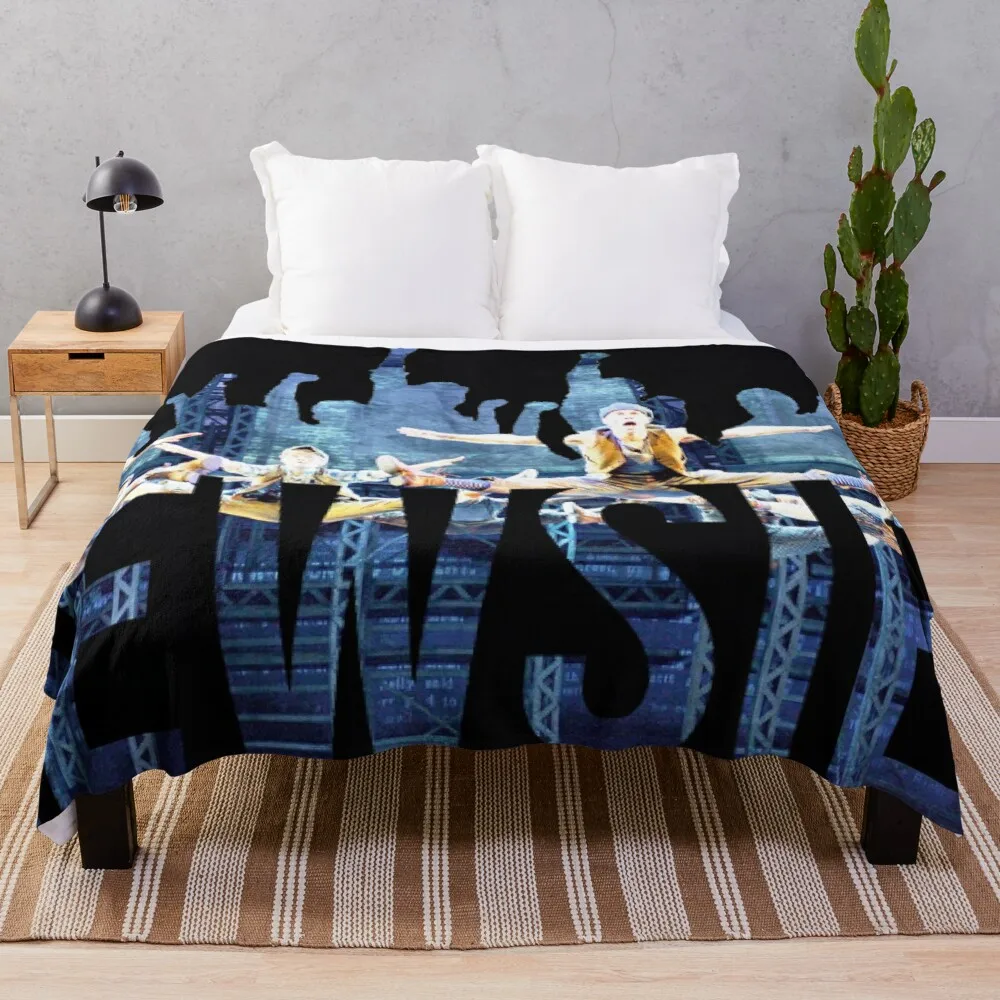

Newsies - Fists Throw Blanket Luxury Thicken Blanket