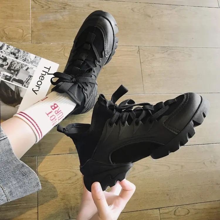 

Fashion Shoes for Women Lace-up Comfortable Shoes Woman Vulcanized Shoes Zapatillas Mujer 2020 Women Sneakers