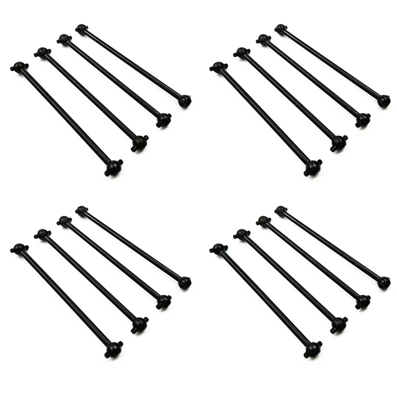 

16Pcs Metal Dog Bone Drive Shaft For Wltoys 144001 124019 124018 RC Car Upgrades Parts Accessories
