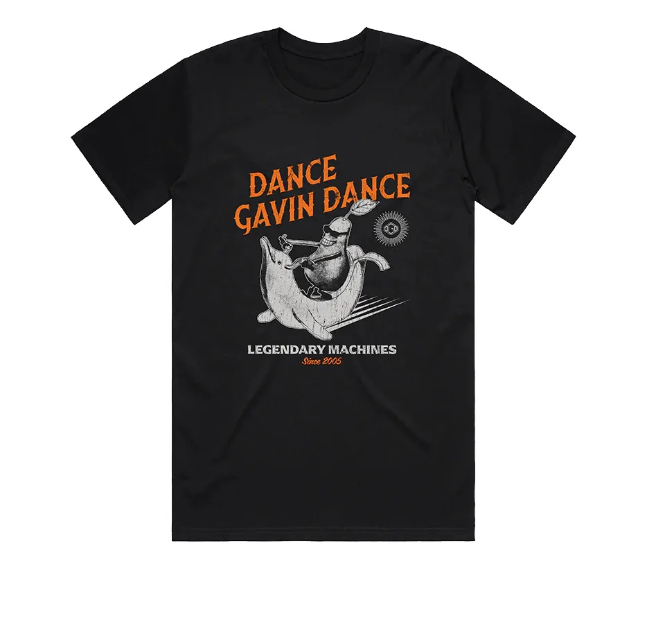Черная хлопковая футболка унисекс Rare Dance Gavin Legend размер S-4XL PP265