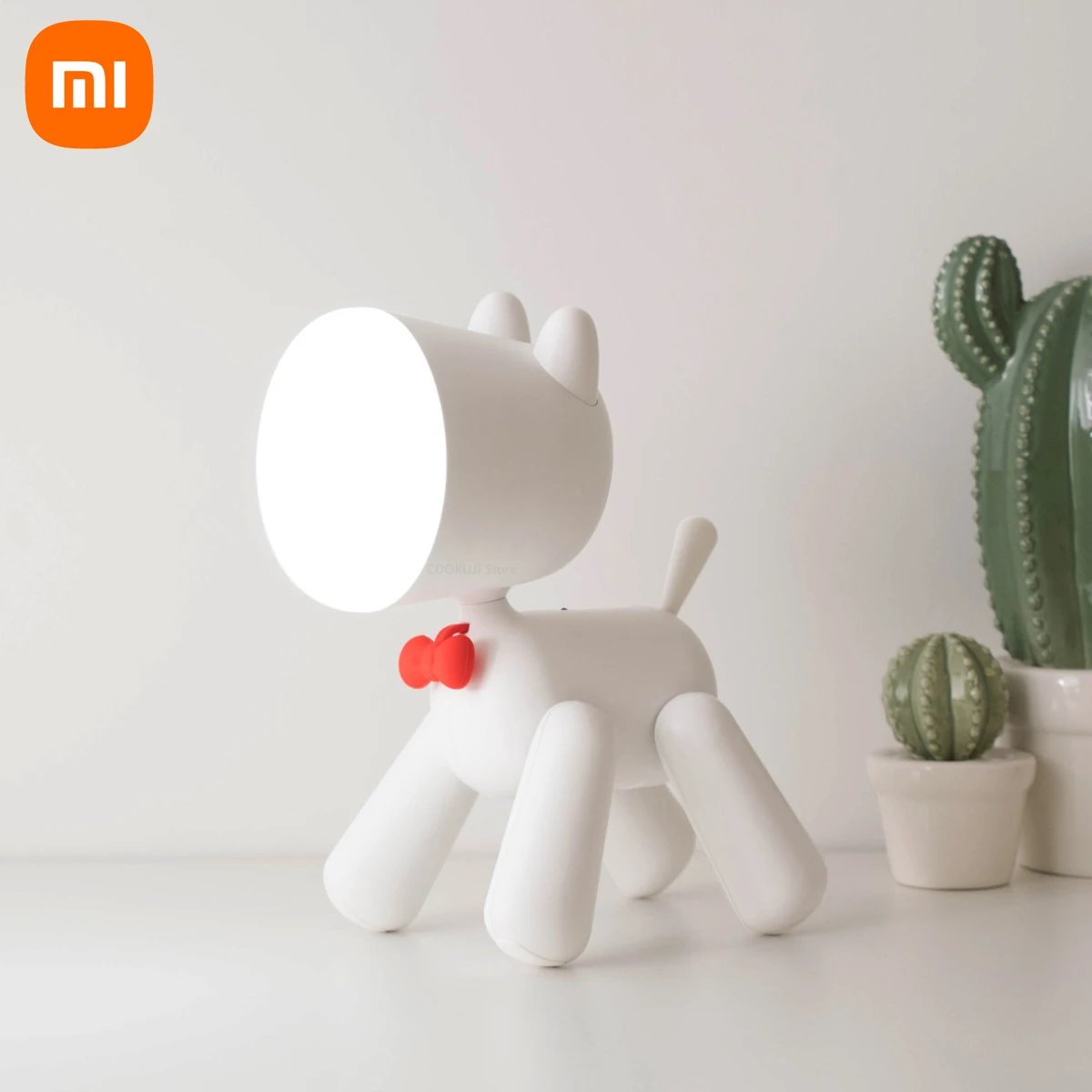 

Новый детский прикроватный светильник Xiaomi для спальни, лампа для чтения разных собак для студентов, мультяшный USB Перезаряжаемый светодиод...