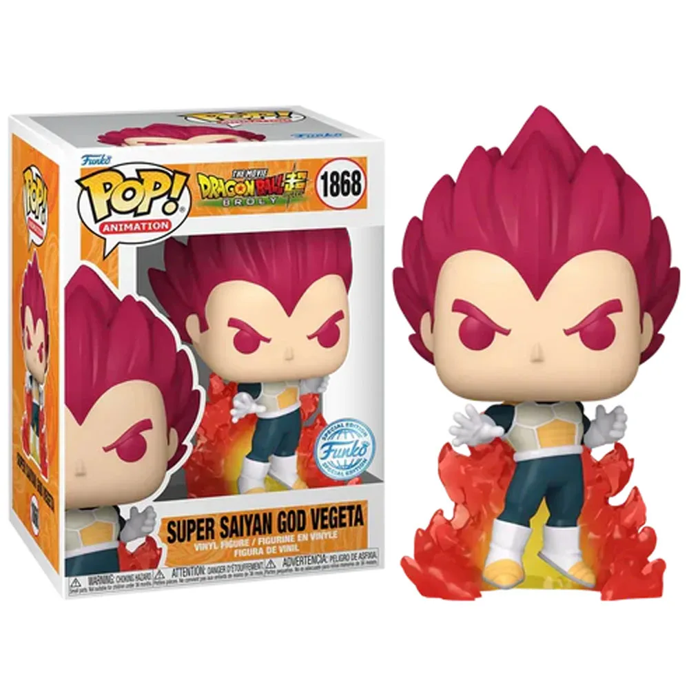 Funko POP Dragon Balls Super Saiyan God Vegeta #1868