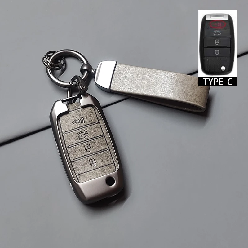 

Чехол Для Автомобильного Ключа Из Цинкового Сплава Для KIA RIO 3, K2, K3, K4, K5, Sportage, Picanto, Optima, Soul, Ceed, Sorento