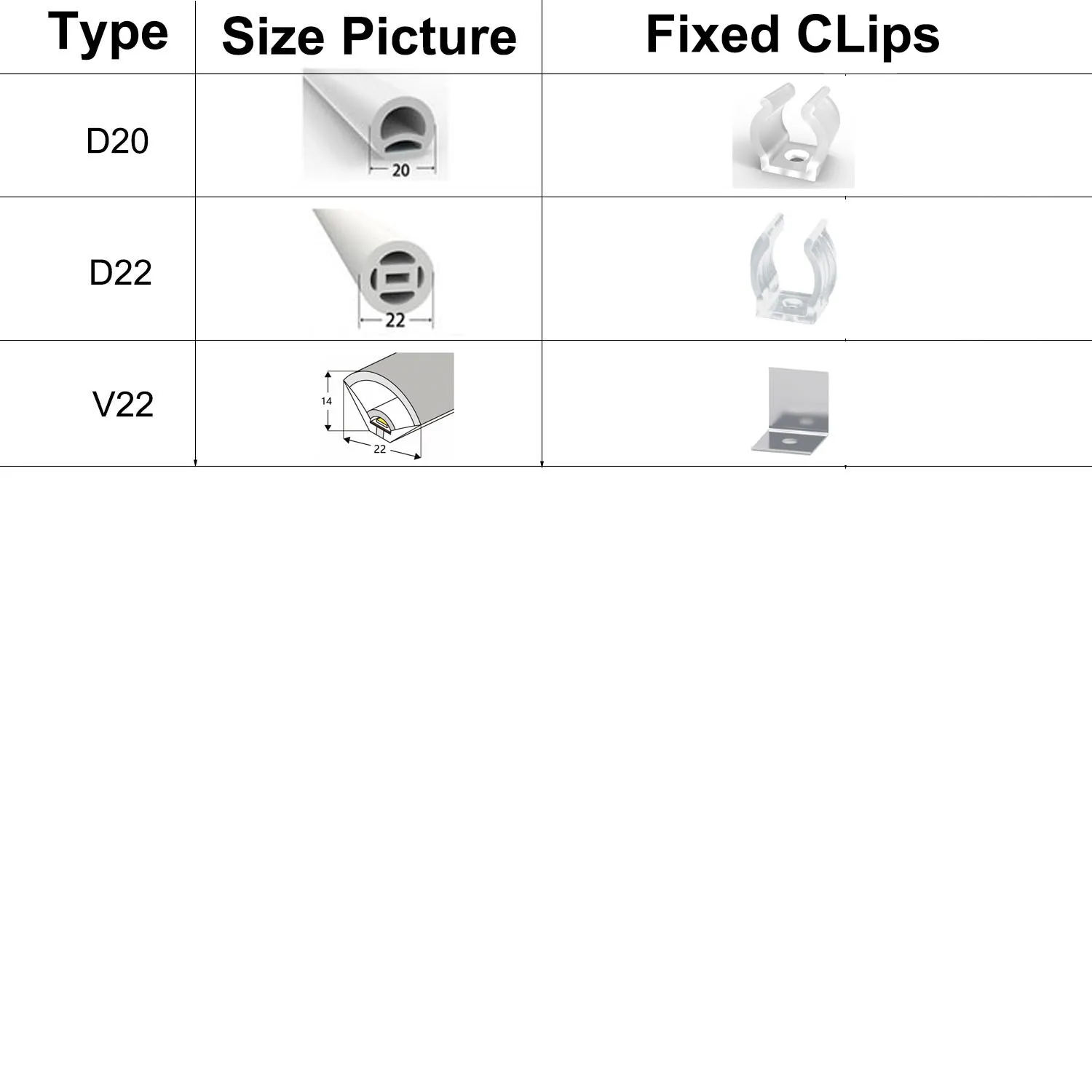 Фиксированный зажим для фотолампы неоновая трубка WS2811 WS2812B WS2813 SK6812 гибкая