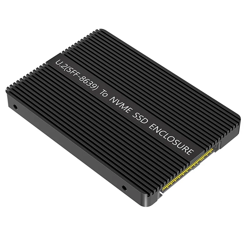Фото T35C Адаптер U.2 к NVME 2,5-дюймовый SFF-8639 PCI-E U2 к M2 M Разъем корпуса платы переходника для M.2 SSD Box Converter №3