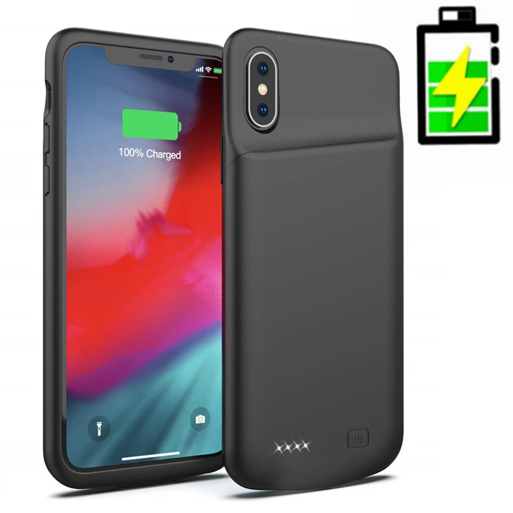 

10000Mah Battery Charger Case For IPhone 6 6S 7 8 6S Plus 7 8 Plus X XS XR XS Max 11 Pro Max Battery Case Power Bank Cases Cover