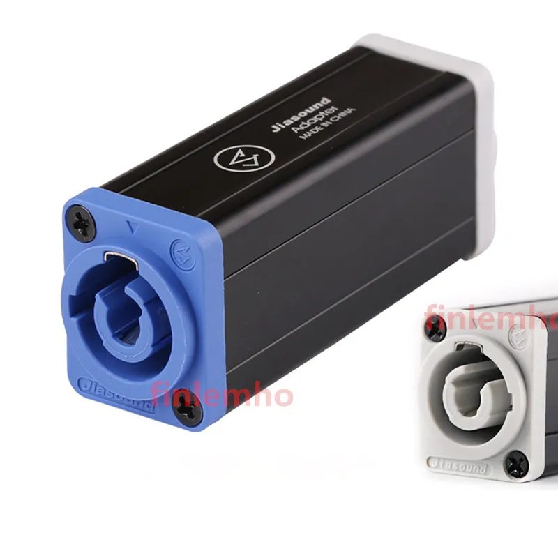 

1PC PowerON 250V 20A Feedthrough Adapter For Cable Extensions Professional Audio Lighting Stage