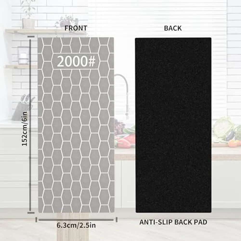 Алмазные точильные камни 5 шт. алмазные пластины с зернистостью 200/400/600/1000/2000